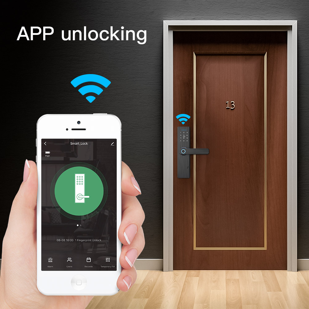 MOES Smart Door Lock X1, Wi-Fi