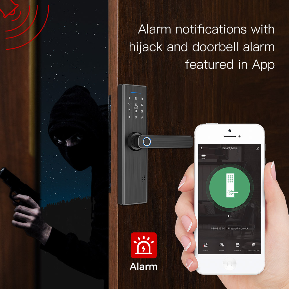 MOES Smart Door Lock X1, Wi-Fi