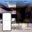 MOES Smart RGB LED Strip 5M, Wi-Fi