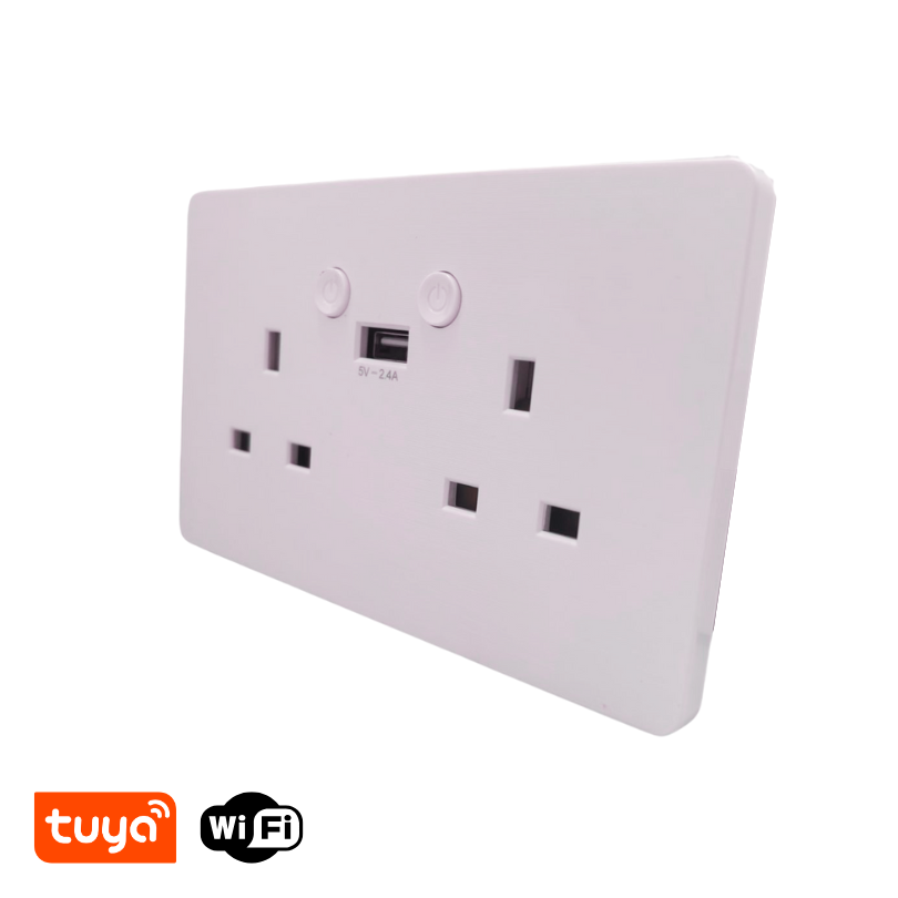 MOES Smart Wall UK Socket, Wi-Fi