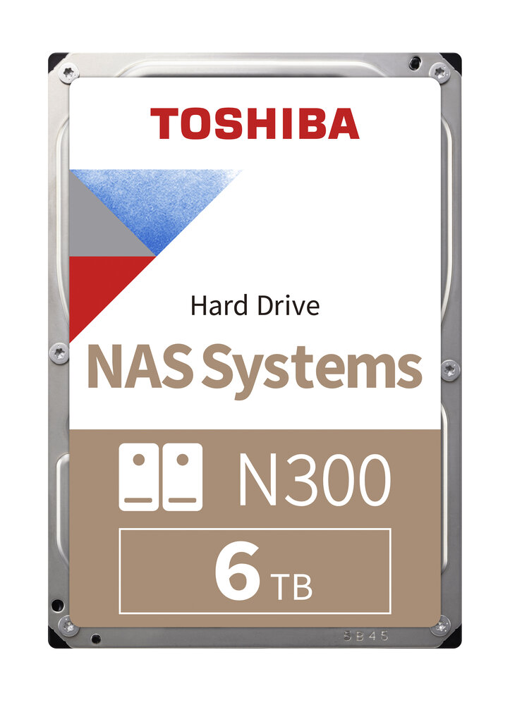 6TB Toshiba N300 3.5" SATA Int. HDD
