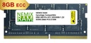 8GB NEMIX RAM DDR4-2666 PC4-21300 ECC SODIMM
