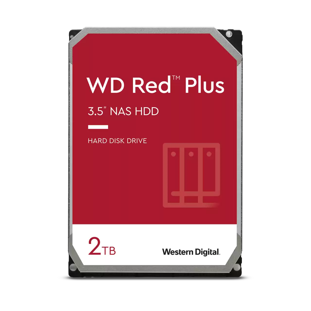 2TB Western Digital WD Red Plus 3.5&quot; SATA Int. HDD