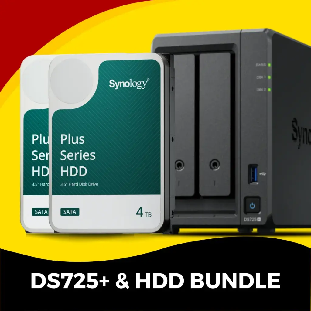 Synology DS725+ with HDD Bundle