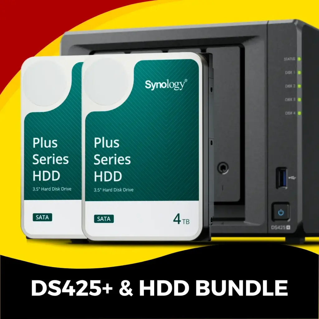 Synology DS425+ with HDD Bundle