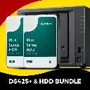 Synology DS425+ with HDD Bundle
