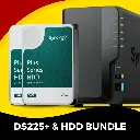 Synology DS225+ with HDD Bundle